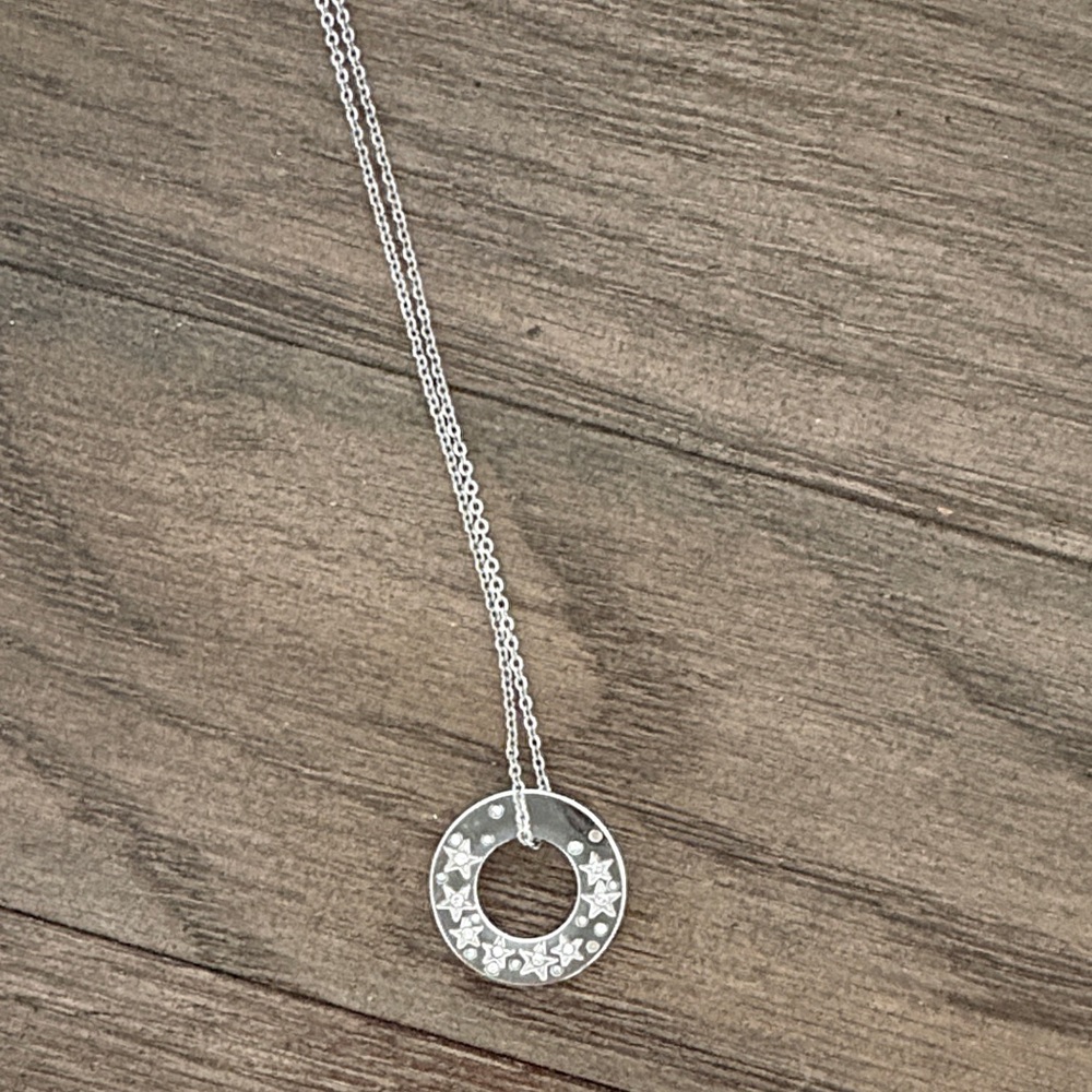 Swarovski Silver Star Pendant Necklace